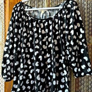 MK Heart blouse